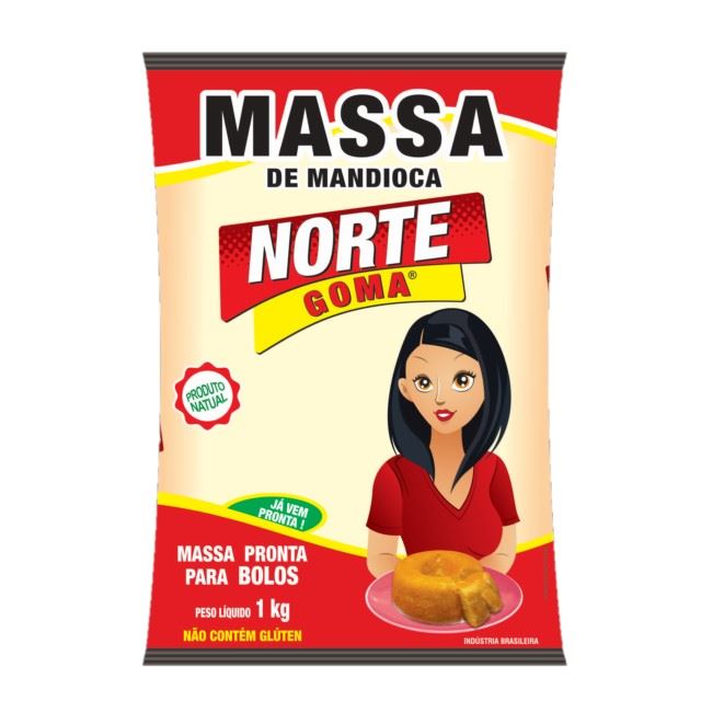 Massa de Mandioca 1kg